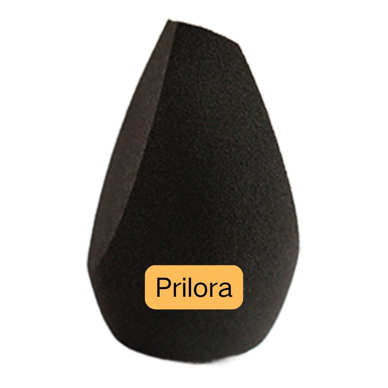 black-ergonomic-precision-sponge-professional-mua-tool Sleek black ergonomic precision sponge favored by makeup artists for its clean look and superior control. Non-porous, easy-clean surface. Bulk supply from experienced cosmetic sponge factory.