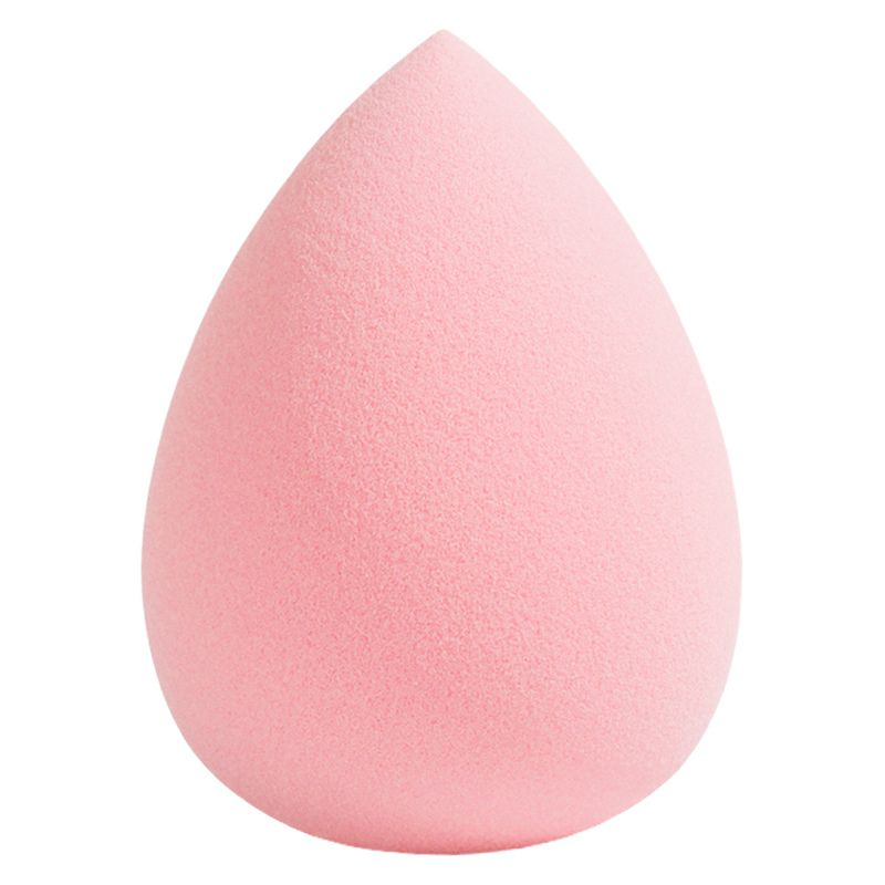 Classic pink teardrop makeup sponge – a bestseller for beginners and pros alike. Soft, expandable when wet, and easy to clean. Reliable supply from GMP-compliant cosmetic sponge factory.