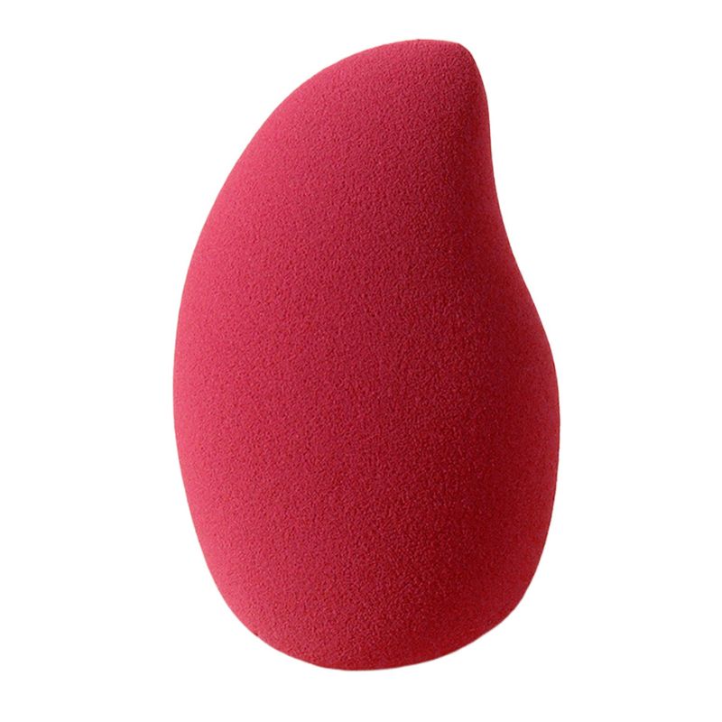 mango-red-mango-shaped-cosmetic-sponge-dual-ended Juicy mango red mango-shaped cosmetic sponge combines playful color with professional performance. Features dual-ended design—large dome for foundation, slanted tip for nose & eyes. OEM/ODM available from certified supplier.